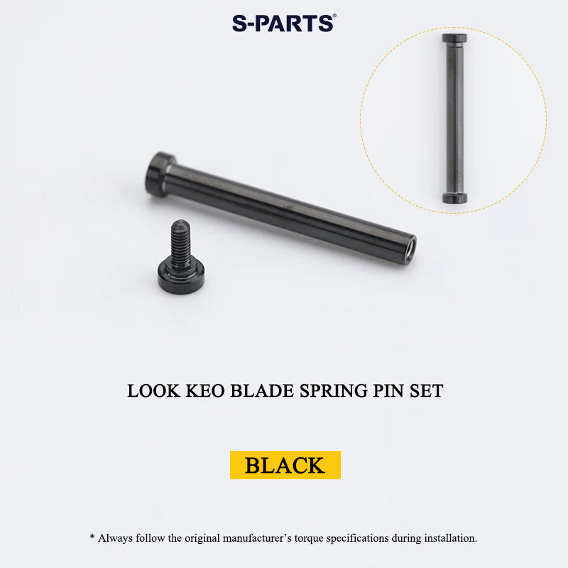 Grade 5 Titanium Pedal Spindle & Hardware for LOOK KEO BLADE Pedals