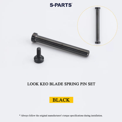 Grade 5 Titanium Pedal Spindle & Hardware for LOOK KEO BLADE Pedals