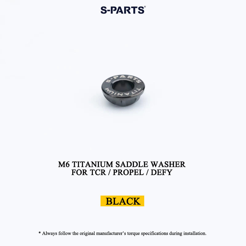 M6/M7 Grade 5 Titanium Spherical Saddle Clamp Washers for Giant TCR, Propel & Defy