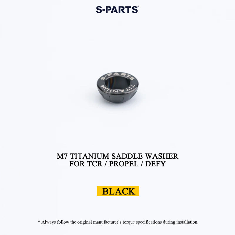 M6/M7 Grade 5 Titanium Spherical Saddle Clamp Washers for Giant TCR, Propel & Defy