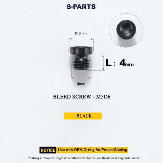 M5*4 D6 Bleed Screw for SRAM