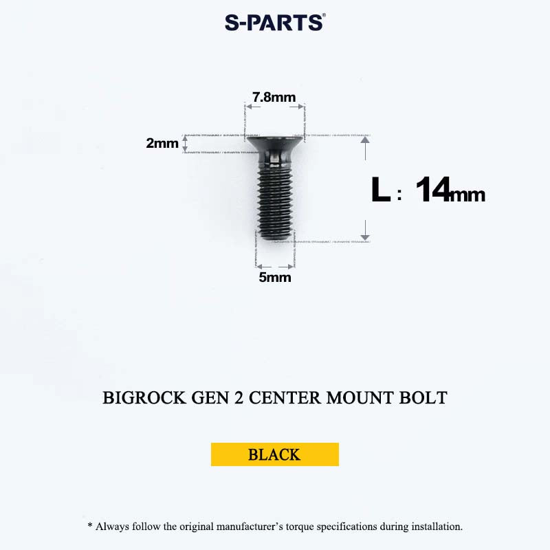 Titanium Bolt Upgrade Kit for BIGROCK Gen 2 Integrated Cockpit – 17.6g