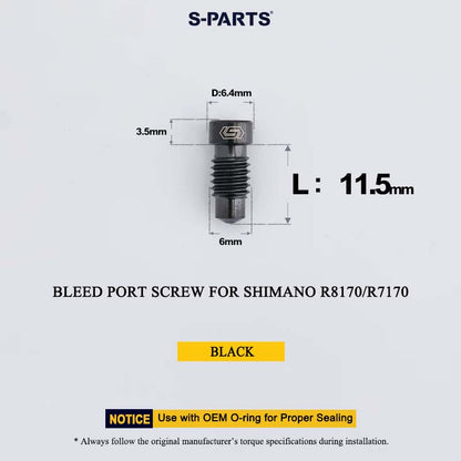 Grade 5 Titanium Disc Brake Bolt Kit for Shimano ULTEGRA R8170 & 105 R7170 – 20pcs