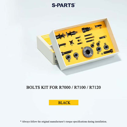 Grade 5 Titanium Mechanical Groupset Bolt Kit for Shimano 105 R7000 / R7100 / R7120