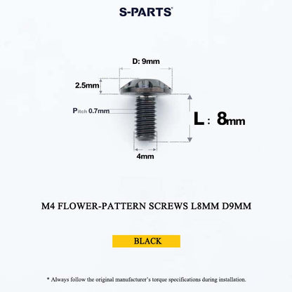 Grade 5 Titanium Bolts for DAHON P10 Folding Bike | CNC-Machined