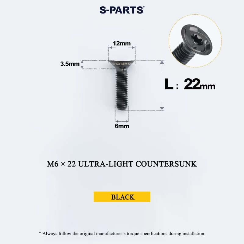 M6 Titanium Headset Top Cap & Expander Plug Bolt – Hollow & SL