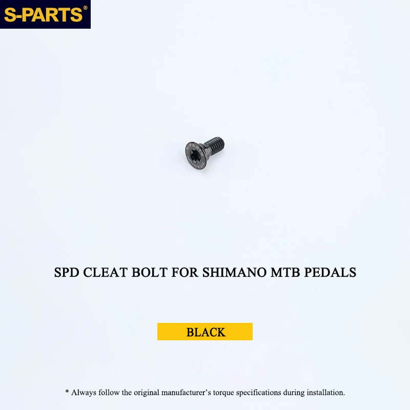 Titanium SPD Cleat Bolt & Washer Kit for Shimano MTB Pedals – Ti-6Al-4V T25 Torx Hardware