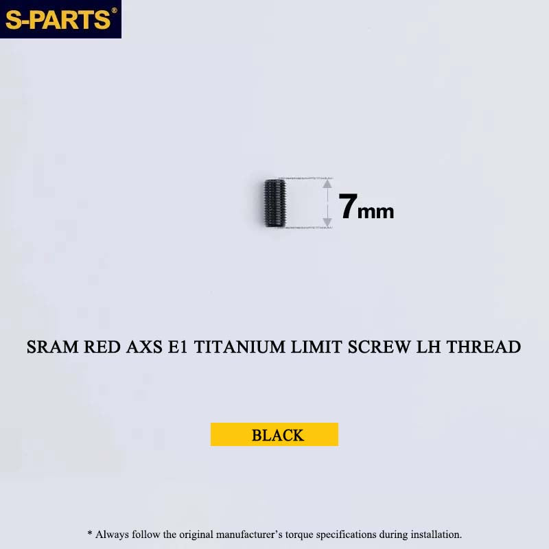 Titanium 8-Bolt Spider Bolt Kit for SRAM RED AXS E1 Crankset – M4 x 8.5mm | 8PCS