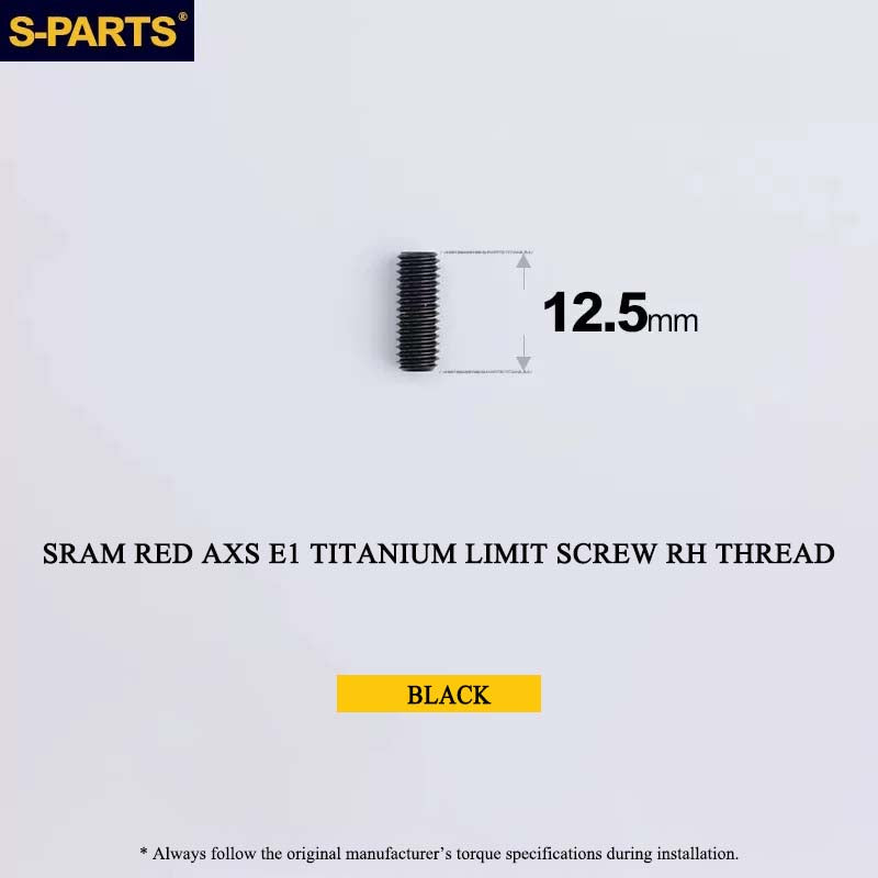 Titanium 8-Bolt Spider Bolt Kit for SRAM RED AXS E1 Crankset – M4 x 8.5mm | 8PCS