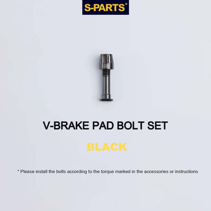 Titanium V-Brake Hardware Upgrade Kit for MTB | V-Brake Pad Bolt Set