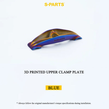 3D Printed Titanium Seatpost Saddle Clamp Kit, Two-Bolt, for Cannondale SuperSix EVO Gen 5