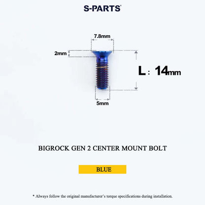Titanium Bolt Upgrade Kit for BIGROCK Gen 2 Integrated Cockpit – 17.6g