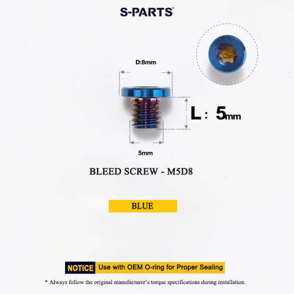 Titanium Brake Bolt Kit for Shimano XTR M9100 – 20PCS Set | Grade 5 Ti-6Al-4V MTB Hardware
