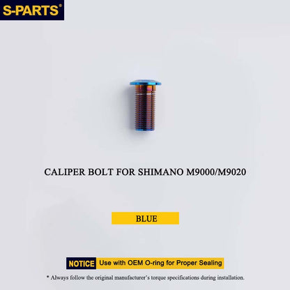 M8 × 17 Titanium Brake Caliper Body Bolts for Shimano XTR M9000 M9020
