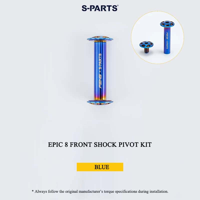 FENG Series Grade 5 Titanium Suspension Pivot Bolt Kit for Specialized Epic 8