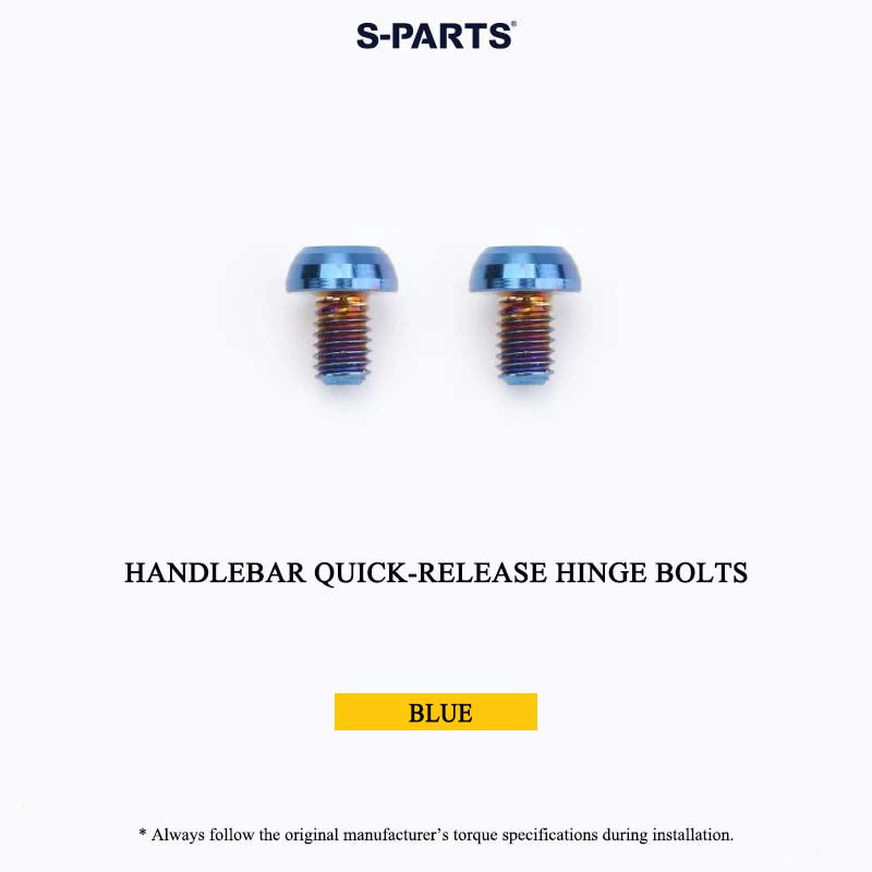 Grade 5 Titanium Bolts for DAHON P10 Folding Bike | CNC-Machined