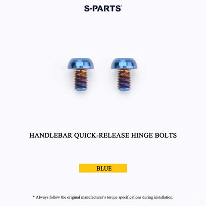Grade 5 Titanium Bolts for DAHON P10 Folding Bike | CNC-Machined