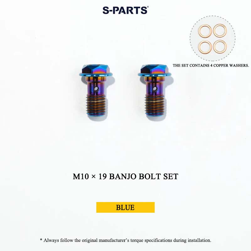 FRANDO 130S Grade 5 Titanium Master Cylinder Bolts & Accessories