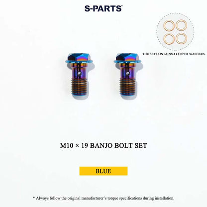 FRANDO 130S Grade 5 Titanium Master Cylinder Bolts & Accessories