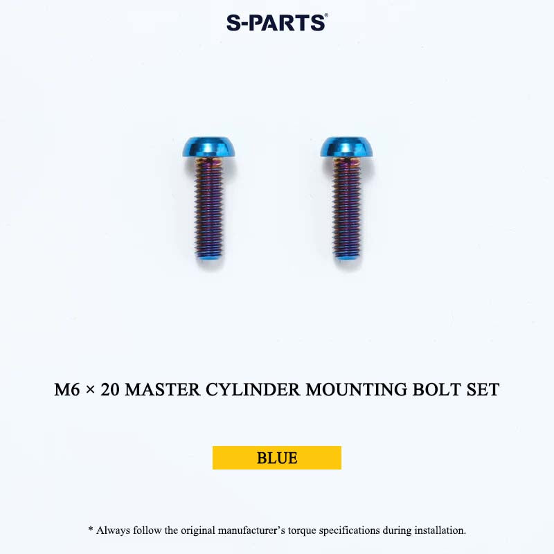 FRANDO 130S Grade 5 Titanium Master Cylinder Bolts & Accessories