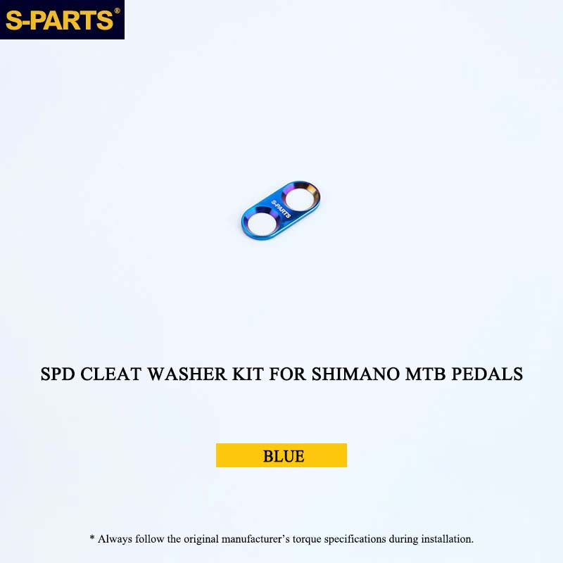 Titanium SPD Cleat Bolt & Washer Kit for Shimano MTB Pedals – Ti-6Al-4V T25 Torx Hardware