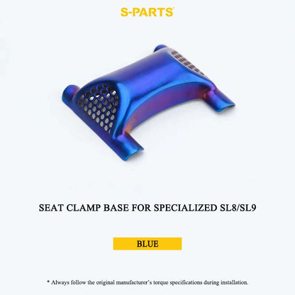 3D Printed Titanium Seat Clamp Kit & Parts for Specialized Tarmac SL8/SL9 Seesaw Seatpost