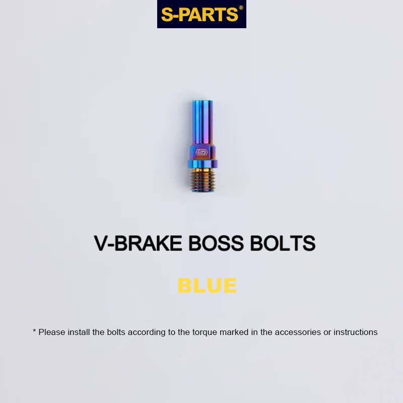 Titanium V-Brake Hardware Upgrade Kit for MTB | V-Brake Boss Bolts
