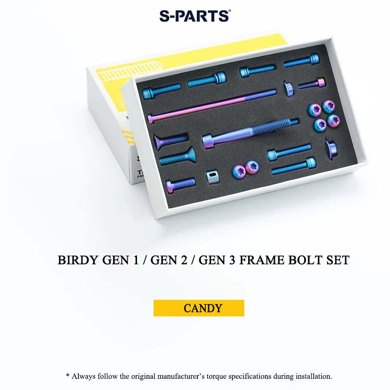 Frame Bolt Kit for Birdy Gen1/Gen2/Gen3
