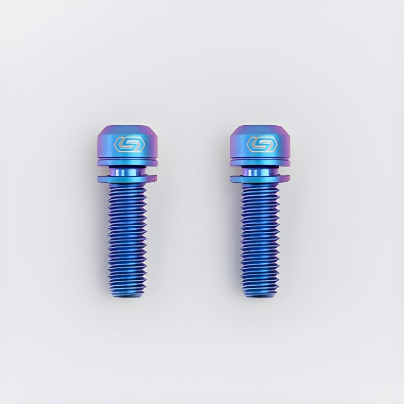Titanium Crank Arm Fixing Bolt & Cap for Shimano XT / Ultegra / Dura-Ace