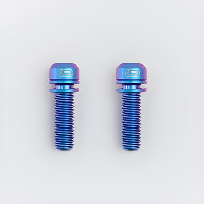 Titanium Crank Arm Fixing Bolt & Cap for Shimano XT / Ultegra / Dura-Ace