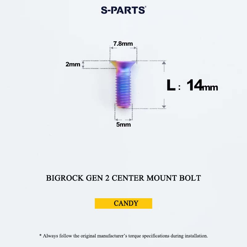 Titanium Bolt Upgrade Kit for BIGROCK Gen 2 Integrated Cockpit – 17.6g