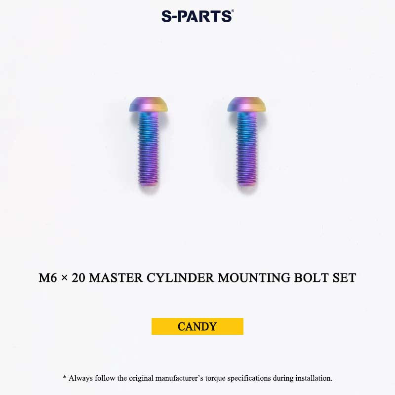 FRANDO 130S Grade 5 Titanium Master Cylinder Bolts & Accessories