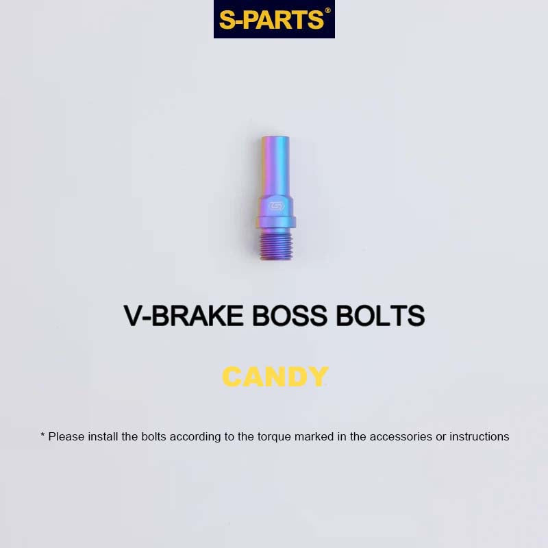 Titanium V-Brake Hardware Upgrade Kit for MTB | V-Brake Boss Bolts