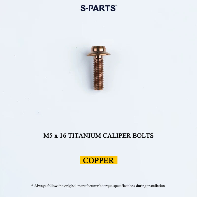 3DAM Grade 5 Titanium 3D-Printed Rear Flat Mount Caliper Base | Universal Fit | Hollow Design