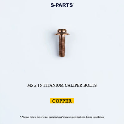 3DAM Grade 5 Titanium 3D-Printed Rear Flat Mount Caliper Base | Universal Fit | Hollow Design