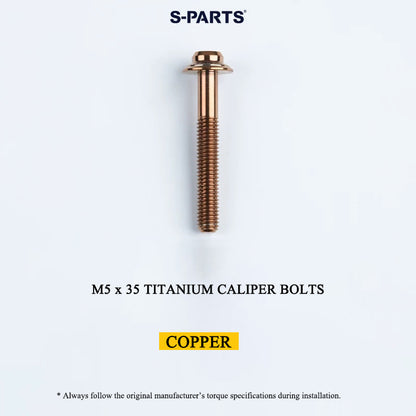3DAM Grade 5 Titanium 3D-Printed Rear Flat Mount Caliper Base | Universal Fit | Hollow Design