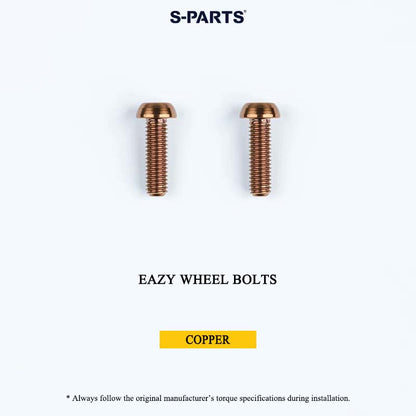 ACE D10 Folding Bike Titanium Bolts | Grade 5 Ti-6Al-4V | 18 Lightweight Options