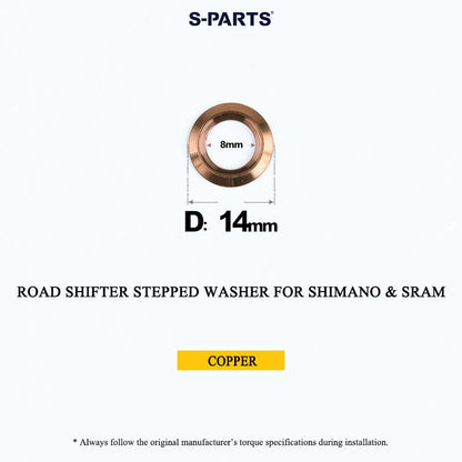 Grade 5 Titanium Shifter Clamp Bolt Kit for Shimano & SRAM Road Shifters
