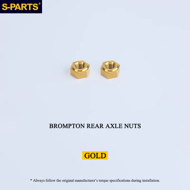 Titanium Bolts & Hardware Upgrade for Brompton C Line, P Line & T Line