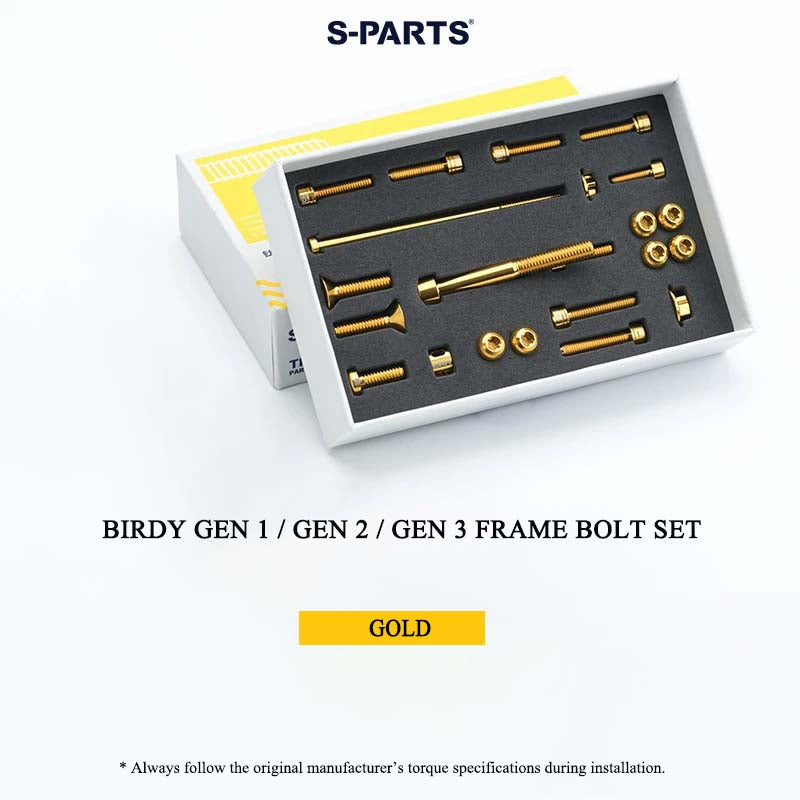 Frame Bolt Kit for Birdy Gen1/Gen2/Gen3