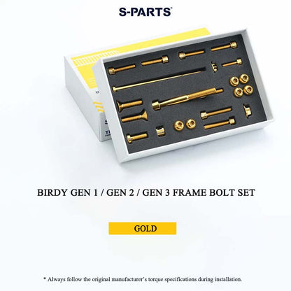 Frame Bolt Kit for Birdy Gen1/Gen2/Gen3