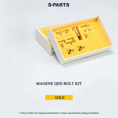 Grade 5 Titanium Bolt Kit for Magene QED Drivetrain Groupset