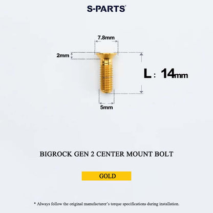 Titanium Bolt Upgrade Kit for BIGROCK Gen 2 Integrated Cockpit – 17.6g