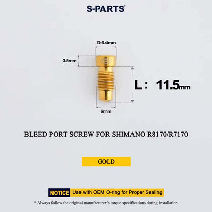 Grade 5 Titanium Disc Brake Bolt Kit for Shimano ULTEGRA R8170 & 105 R7170 – 20pcs