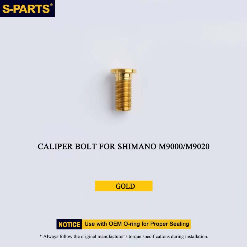 M8 × 17 Titanium Brake Caliper Body Bolts for Shimano XTR M9000 M9020