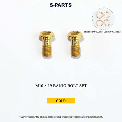 FRANDO 130S Grade 5 Titanium Master Cylinder Bolts & Accessories