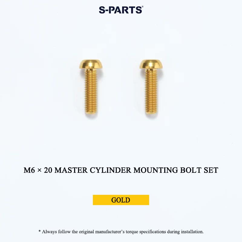FRANDO 130S Grade 5 Titanium Master Cylinder Bolts & Accessories