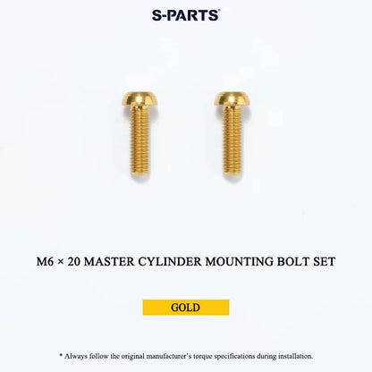 FRANDO 130S Grade 5 Titanium Master Cylinder Bolts & Accessories