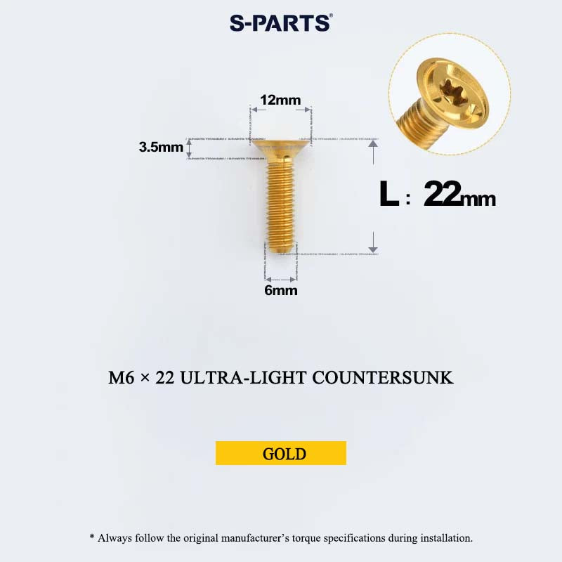 M6 Titanium Headset Top Cap & Expander Plug Bolt – Hollow & SL