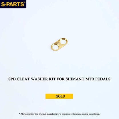 Titanium SPD Cleat Bolt & Washer Kit for Shimano MTB Pedals – Ti-6Al-4V T25 Torx Hardware